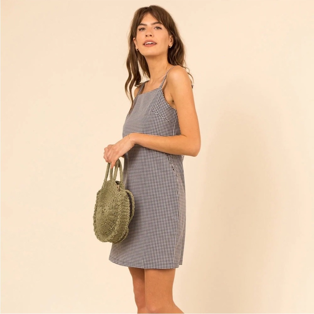 Wayne Seville Dress in gingham plaid size L